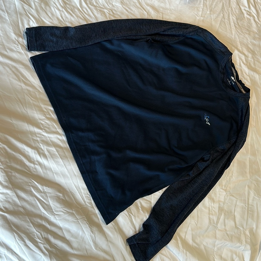 Greg Norman (attack life) Long sleeve. L. Dark blue.